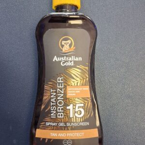 SPF15 Spray with with added Bronzers - missing cap